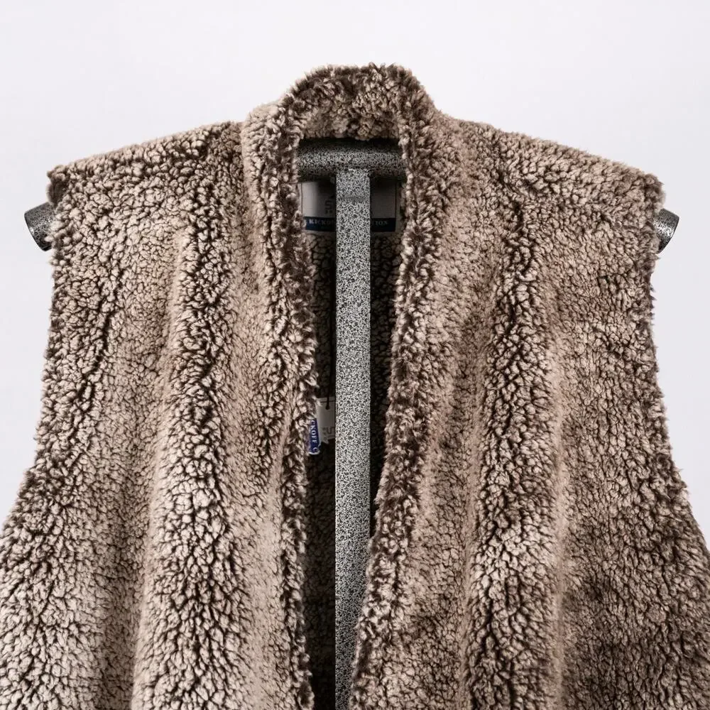NCSU North Carolina State Wolfpack Vest Women's 2XL Soft Sherpa Cozy Faux Fur